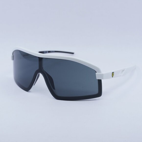🕶️ New Ferrari Scuderia FZ6010U 515/87 Sunglasses - Matte White Frame - Picture 1 of 13